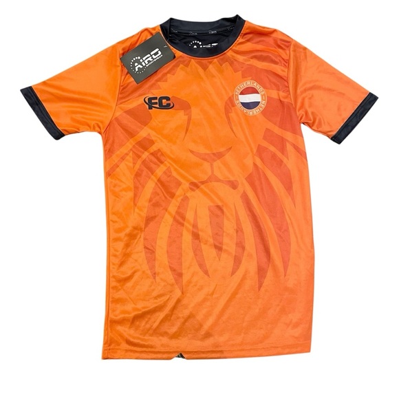 Orange Men's Netherlands Soccer team Jersey Size Medium - Picture 1 of 8